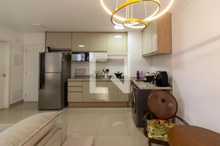 Sala de apartamento à venda com 1 quarto, 34m² em Jardim Taquaral, São Paulo