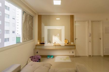 Sala de apartamento à venda com 1 quarto, 34m² em Jardim Taquaral, São Paulo