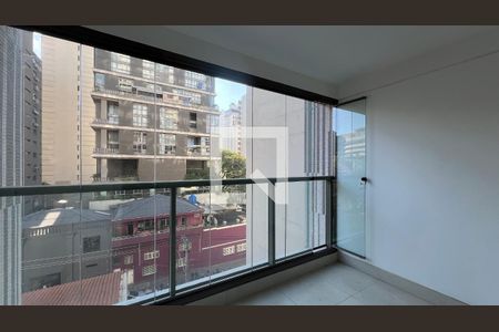 Varanda do Studio de kitnet/studio à venda com 1 quarto, 25m² em Jardim Paulista, São Paulo