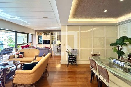 Sala de apartamento à venda com 4 quartos, 330m² em Lagoa, Rio de Janeiro