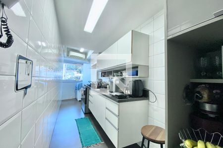 Cozinha de apartamento à venda com 4 quartos, 165m² em Humaitá, Rio de Janeiro