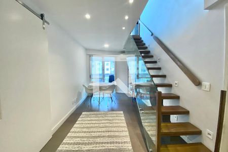 Sala de apartamento à venda com 4 quartos, 165m² em Humaitá, Rio de Janeiro
