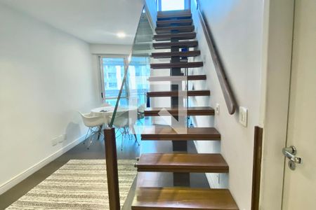 Sala de apartamento à venda com 4 quartos, 165m² em Humaitá, Rio de Janeiro