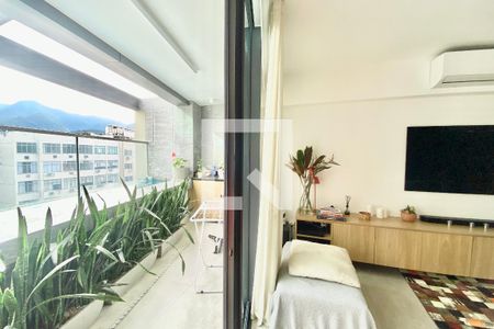 Varanda sala de apartamento à venda com 2 quartos, 139m² em Leblon, Rio de Janeiro