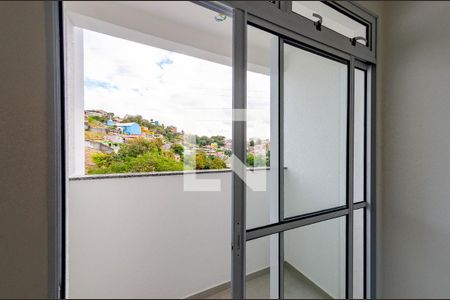 Varanda da Sala de apartamento à venda com 2 quartos, 55m² em Buritis, Belo Horizonte