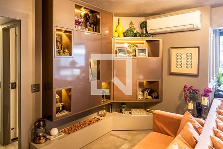 Sala de apartamento à venda com 3 quartos, 130m² em Indianópolis, São Paulo