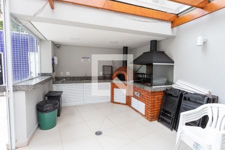 Área comum - Churrasqueira de apartamento para alugar com 3 quartos, 58m² em Centro, Diadema