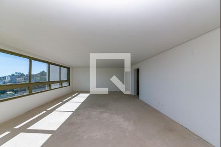Sala 1 de apartamento à venda com 4 quartos, 360m² em Santa Lúcia, Belo Horizonte