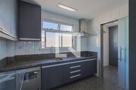 Cozinha de apartamento à venda com 4 quartos, 260m² em Gutierrez, Belo Horizonte