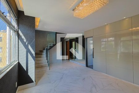 Sala de apartamento à venda com 4 quartos, 260m² em Gutierrez, Belo Horizonte