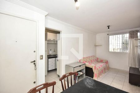 Sala de apartamento à venda com 2 quartos, 48m² em Jardim Leonor, São Paulo