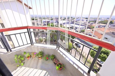 Varanda da Sala de apartamento para alugar com 3 quartos, 72m² em Setor Leste Universitário, Goiânia