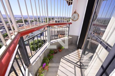 Varanda da Sala de apartamento para alugar com 3 quartos, 72m² em Setor Leste Universitário, Goiânia