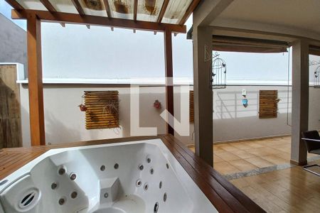 Vista da Sala de casa de condomínio para alugar com 4 quartos, 240m² em Swiss Park, Campinas