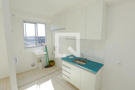 Sala/Cozinha de apartamento para alugar com 2 quartos, 54m² em Jk, Contagem