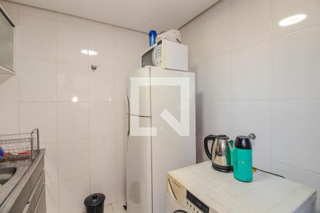Cozinha de apartamento à venda com 1 quarto, 46m² em Cristo Redentor, Porto Alegre