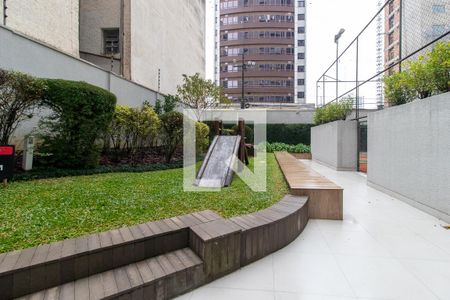 Área comum de kitnet/studio para alugar com 1 quarto, 33m² em Centro, Curitiba