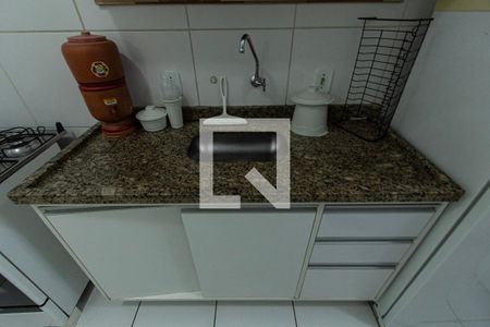 Cozinha de apartamento para alugar com 2 quartos, 47m² em Jardim Vera Cruz, Sorocaba