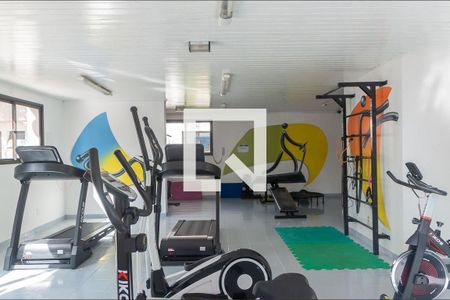 Área comum - Academia de apartamento para alugar com 3 quartos, 67m² em Nova Petrópolis, São Bernardo do Campo