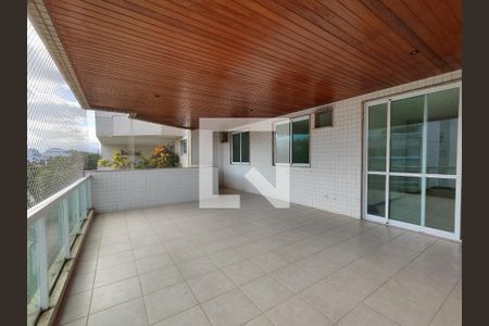 Varanda de apartamento à venda com 3 quartos, 100m² em Recreio dos Bandeirantes, Rio de Janeiro