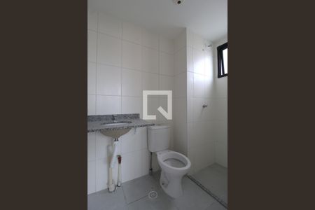 Banheiro da Suíte de kitnet/studio à venda com 1 quarto, 27m² em Vila Olímpia, São Paulo