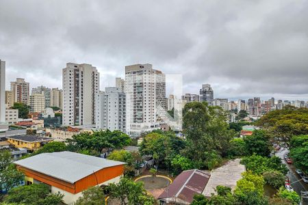 Vista da Sala de apartamento à venda com 1 quarto, 45m² em Vila Congonhas, São Paulo