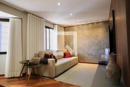 Sala de apartamento para alugar com 4 quartos, 250m² em Santo Antônio, Belo Horizonte