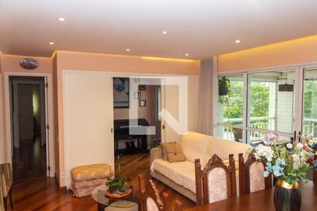 Sala de apartamento à venda com 4 quartos, 117m² em Jurubatuba, São Paulo