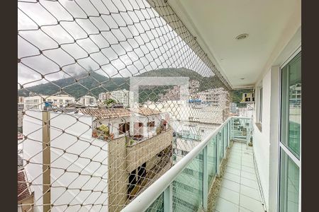 Sacada/Sala de apartamento para alugar com 2 quartos, 62m² em Botafogo, Rio de Janeiro