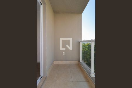 Varanda da Sala de apartamento para alugar com 1 quarto, 41m² em Vila Andrade, São Paulo