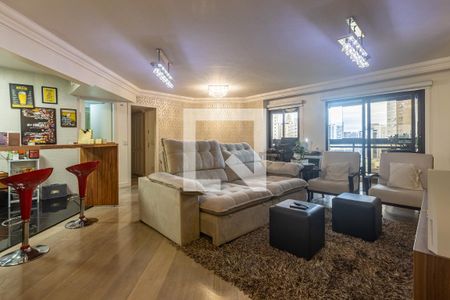 Sala de apartamento à venda com 3 quartos, 122m² em Indianópolis, São Paulo