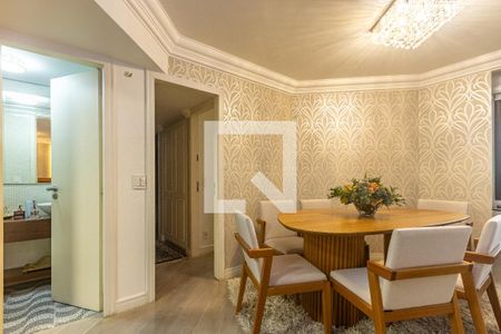 Sala de apartamento à venda com 3 quartos, 122m² em Indianópolis, São Paulo
