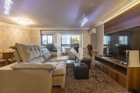 Sala de apartamento à venda com 3 quartos, 122m² em Indianópolis, São Paulo