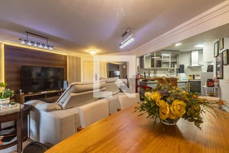 Sala de apartamento à venda com 3 quartos, 122m² em Indianópolis, São Paulo