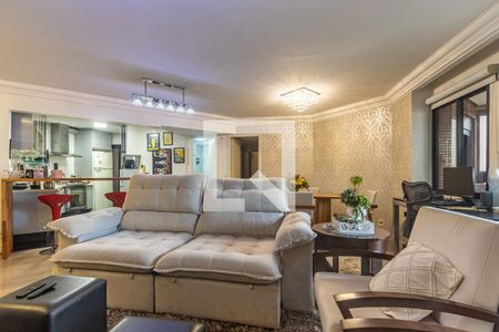 Sala de apartamento à venda com 3 quartos, 122m² em Indianópolis, São Paulo