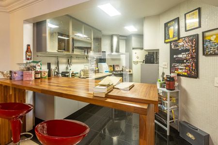Cozinha de apartamento à venda com 3 quartos, 122m² em Indianópolis, São Paulo
