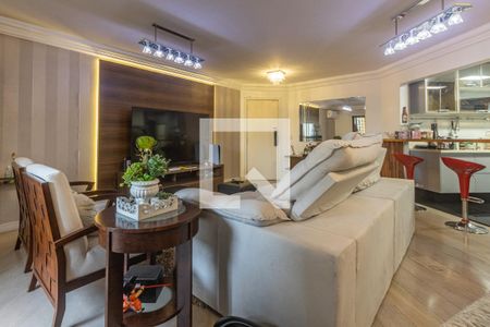 Sala de apartamento à venda com 3 quartos, 122m² em Indianópolis, São Paulo