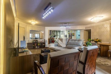 Sala de apartamento à venda com 3 quartos, 122m² em Indianópolis, São Paulo