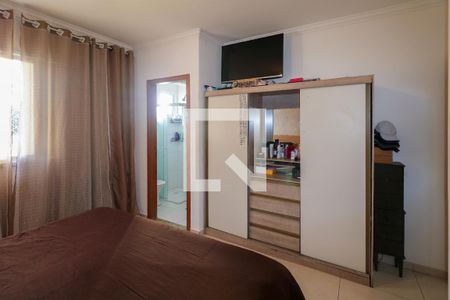 Suíte de apartamento à venda com 3 quartos, 97m² em Santa Maria, São Caetano do Sul
