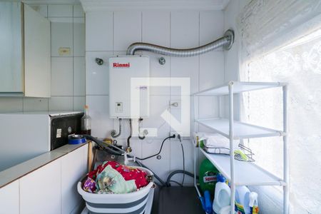 Área de Serviço de apartamento à venda com 3 quartos, 97m² em Santa Maria, São Caetano do Sul