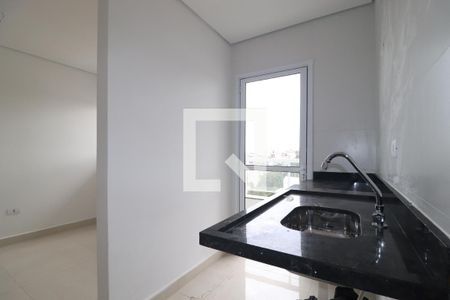 Cozinha de apartamento à venda com 2 quartos, 102m² em Vila Curuçá, Santo André