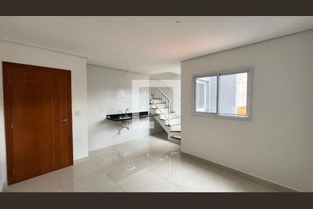 Sala de apartamento para alugar com 2 quartos, 90m² em Vila Curuçá, Santo André