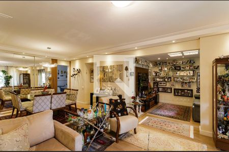 Sala de apartamento à venda com 3 quartos, 163m² em Indianópolis, São Paulo