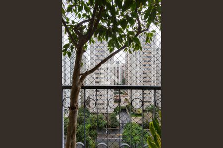 Varanda de apartamento à venda com 4 quartos, 163m² em Indianópolis, São Paulo