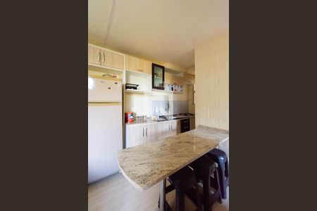 Cozinha de apartamento à venda com 2 quartos, 40m² em Olaria, Canoas