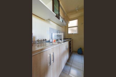 Cozinha de apartamento à venda com 2 quartos, 40m² em Olaria, Canoas