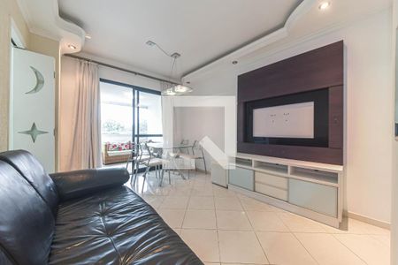 Sala de apartamento para alugar com 2 quartos, 53m² em Cidade Monções, São Paulo