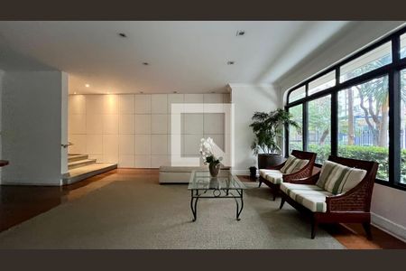 Hall de entrada de apartamento para alugar com 3 quartos, 163m² em Jardim Paulista, São Paulo