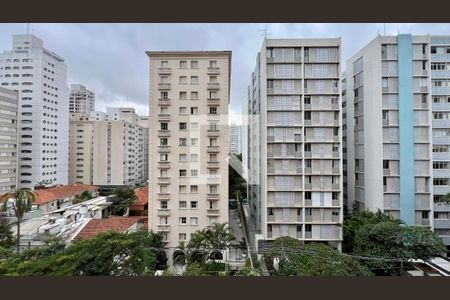 Sacada - Vista de apartamento para alugar com 3 quartos, 163m² em Jardim Paulista, São Paulo