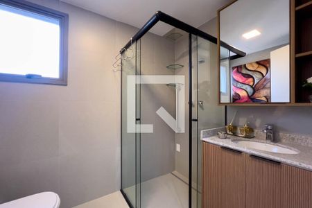 Banheiro de kitnet/studio para alugar com 1 quarto, 30m² em Vila Mariana, São Paulo